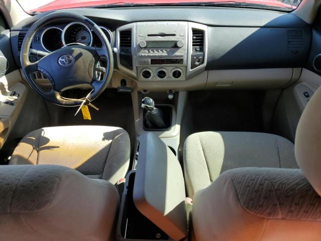 5TETX62N95Z101615 - 2005 TOYOTA TACOMA PRERUNNER ACCESS CAB RED photo 8