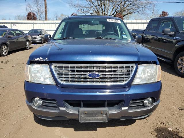 1FMDU73K64ZA17751 - 2004 FORD EXPLORER XLT BLUE photo 5