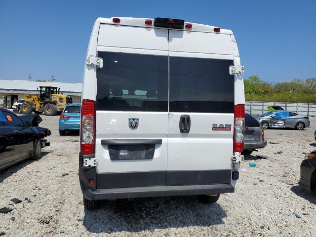 3C6TRVDG0KE502225 - 2019 RAM PROMASTER 2500 HIGH WHITE photo 6