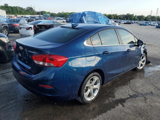 1G1BF5SM5K7111280 - 2019 CHEVROLET CRUZE PREMIER BLUE photo 3