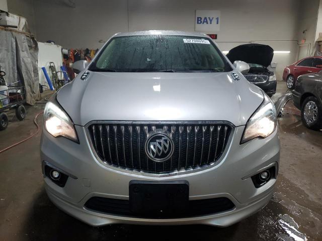 LRBFXASA1HD043475 - 2017 BUICK ENVISION PREFERRED SILVER photo 5