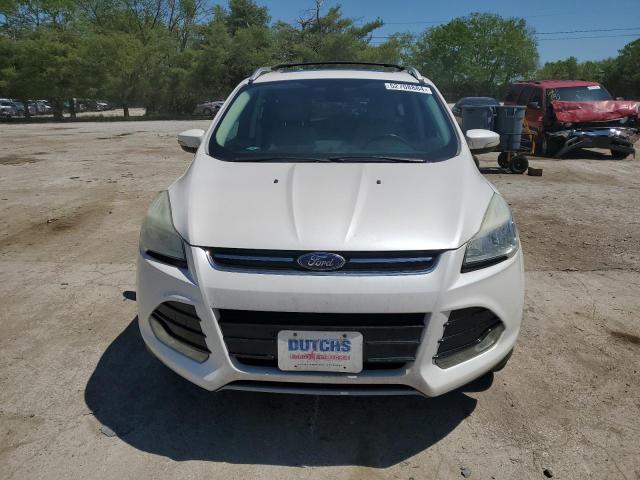 1FMCU9JX7EUA67997 - 2014 FORD ESCAPE TITANIUM WHITE photo 5