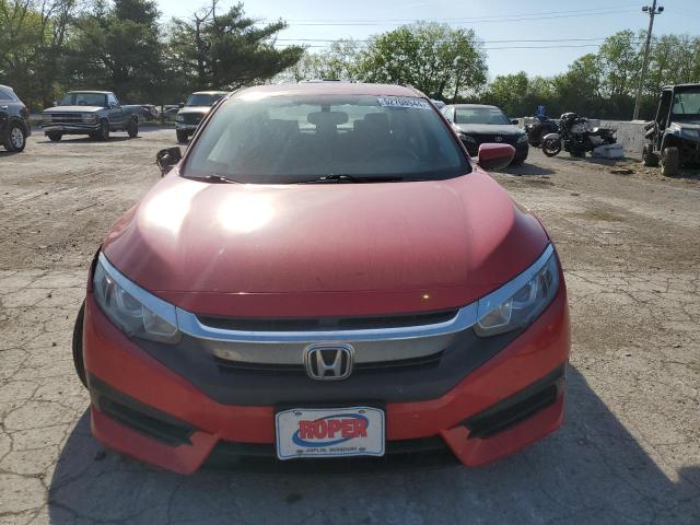 2HGFC2F5XJH537828 - 2018 HONDA CIVIC LX RED photo 5