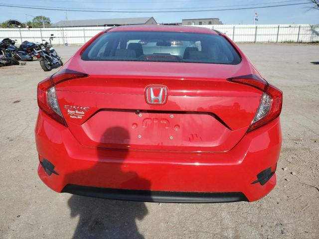 2HGFC2F5XJH537828 - 2018 HONDA CIVIC LX RED photo 6