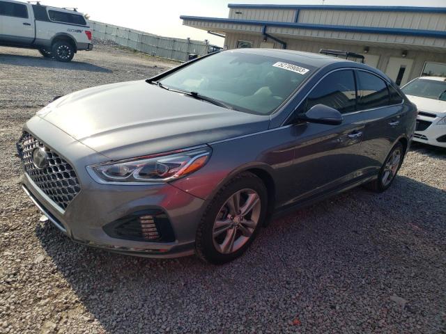 5NPE34AF2KH738332 - 2019 HYUNDAI SONATA LIMITED GRAY photo 1