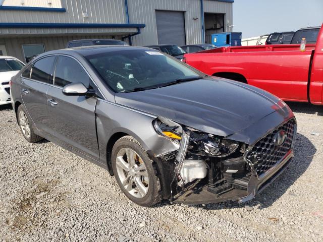 5NPE34AF2KH738332 - 2019 HYUNDAI SONATA LIMITED GRAY photo 4