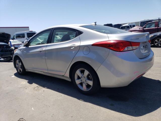 KMHDH4AE5DU923452 - 2013 HYUNDAI ELANTRA GLS SILVER photo 2