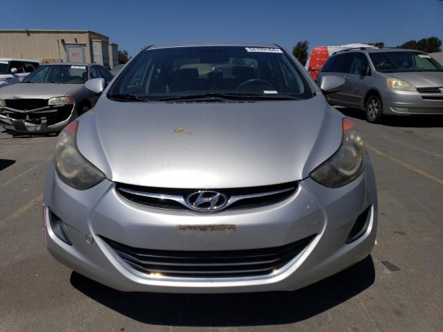 KMHDH4AE5DU923452 - 2013 HYUNDAI ELANTRA GLS SILVER photo 5