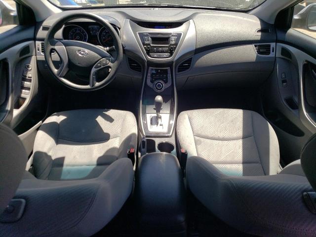 KMHDH4AE5DU923452 - 2013 HYUNDAI ELANTRA GLS SILVER photo 8