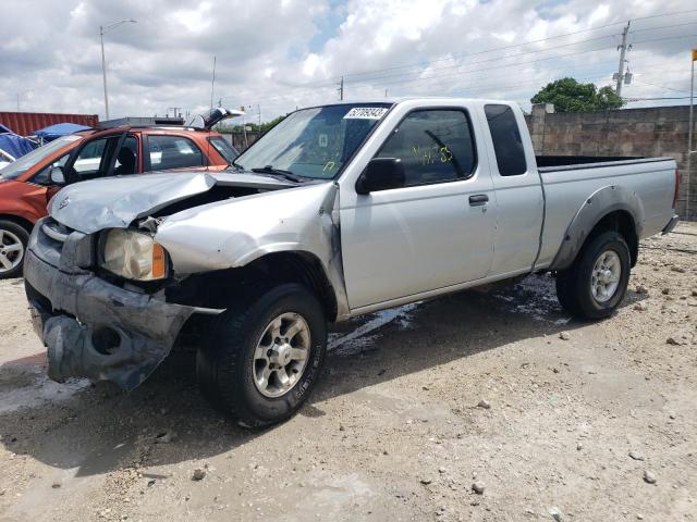 1N6ED26Y91C321325 - 2001 NISSAN FRONTIER KING CAB XE SILVER photo 1