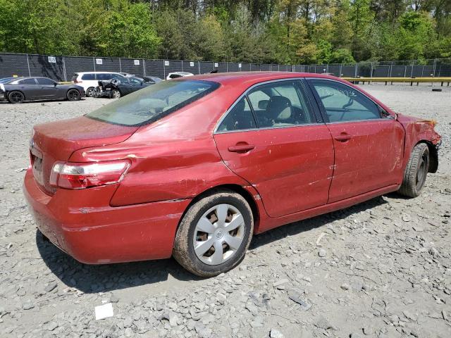 4T1BE46K79U332609 - 2009 TOYOTA CAMRY BASE RED photo 3