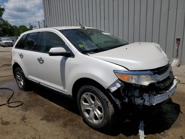 2FMDK3JC6BBB09923 - 2011 FORD EDGE SEL WHITE photo 4