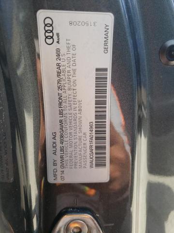 WAUCGAFR1FA014963 - 2015 AUDI S5 PREMIUM PLUS 黑色 照片 13