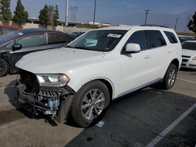 1C4RDHDG2FC702183 - 2015 DODGE DURANGO LIMITED WHITE photo 1