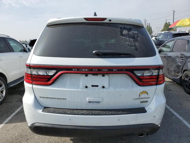 1C4RDHDG2FC702183 - 2015 DODGE DURANGO LIMITED WHITE photo 6