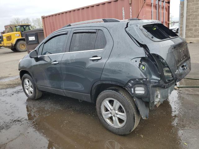 3GNCJPSBXHL287080 - 2017 CHEVROLET TRAX 1LT GRAY photo 2