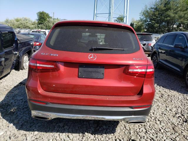 WDC0G4KB4KV165731 - 2019 MERCEDES-BENZ GLC 300 4MATIC RED photo 6