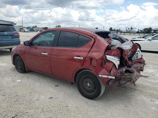 3N1CN7AP0GL883617 - 2016 NISSAN VERSA S BURGUNDY photo 2