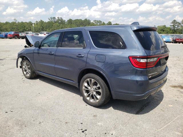 1C4RDJDGXKC827840 - 2019 DODGE DURANGO GT BLUE photo 2