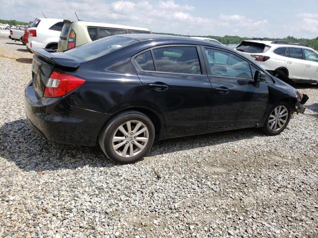 19XFB2F88CE387924 - 2012 HONDA CIVIC EX BLACK photo 3