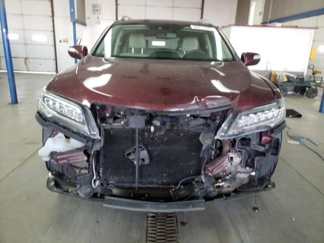 5J8TB4H70GL023286 - 2016 ACURA RDX ADVANCE MAROON photo 5