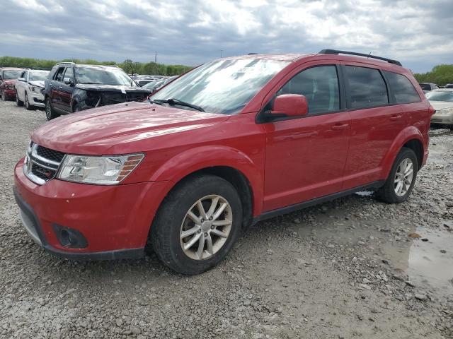 3C4PDDBG3ET230422 - 2014 DODGE JOURNEY SXT RED photo 1