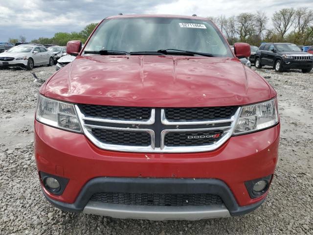 3C4PDDBG3ET230422 - 2014 DODGE JOURNEY SXT RED photo 5