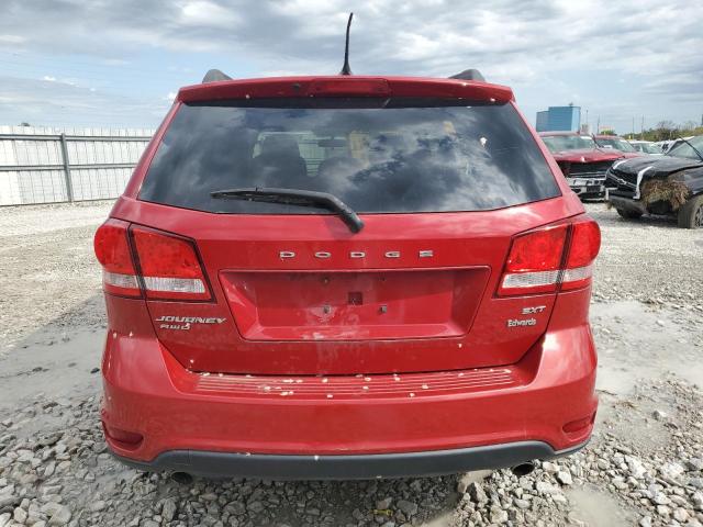 3C4PDDBG3ET230422 - 2014 DODGE JOURNEY SXT RED photo 6