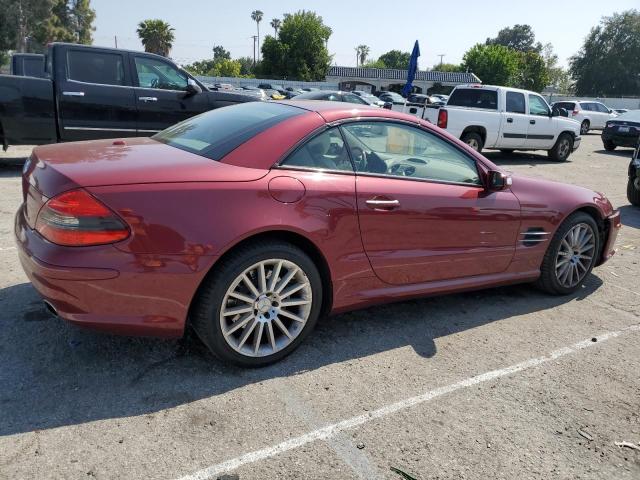 WDBSK71F58F140244 - 2008 MERCEDES-BENZ SL 550 RED photo 3