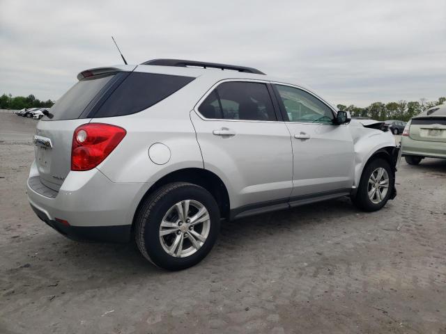 2GNALDEKXC1169407 - 2012 CHEVROLET EQUINOX LT SILVER photo 3