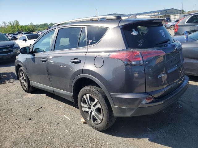 2T3ZFREVXHW356445 - 2017 TOYOTA RAV4 LE CHARCOAL photo 2