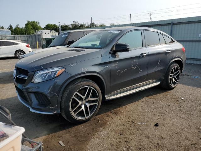 4JGED6EB5GA037441 - 2016 MERCEDES-BENZ GLE COUPE 450 4MATIC GRAY photo 1