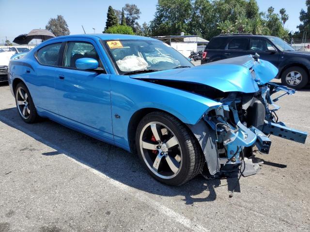 2B3LA73W88H171770 - 2008 DODGE CHARGER SRT-8 BLUE photo 4