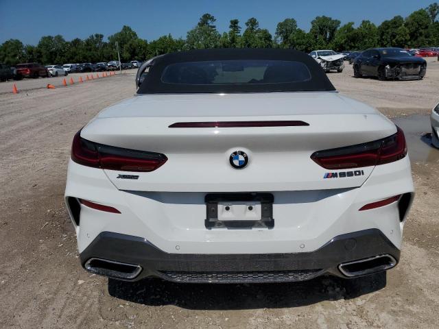 WBAFY4C5XKBX39463 - 2019 BMW M850XI WHITE photo 6