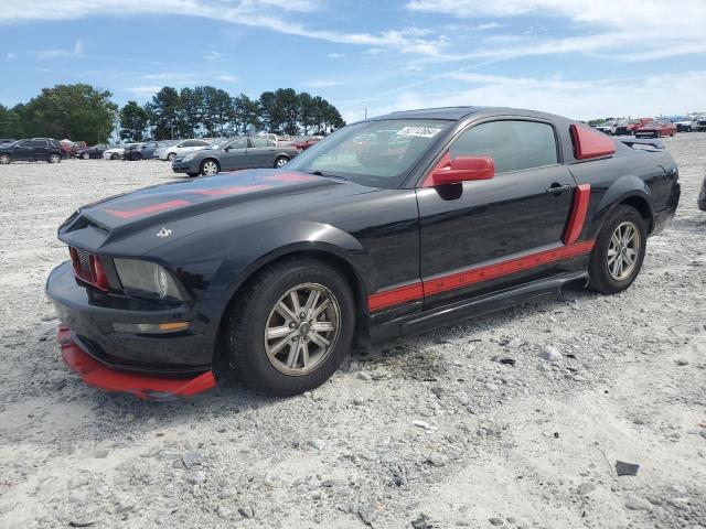 1ZVFT80N865207854 - 2006 FORD MUSTANG BLACK photo 1