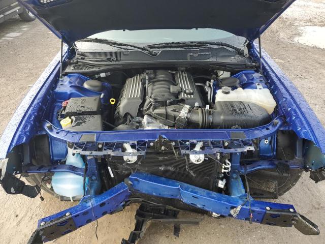 2C3CDZFJ5NH230257 - 2022 DODGE CHALLENGER R/T SCAT PACK BLUE photo 11