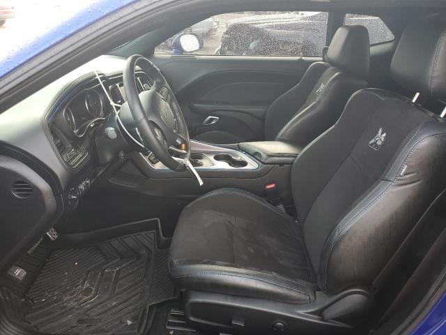 2C3CDZFJ5NH230257 - 2022 DODGE CHALLENGER R/T SCAT PACK BLUE photo 7