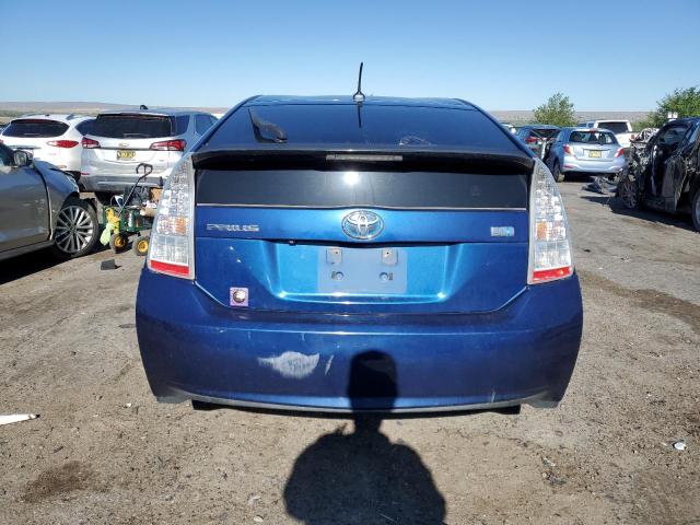 JTDKN3DU7A0166722 - 2010 TOYOTA PRIUS BLUE photo 6