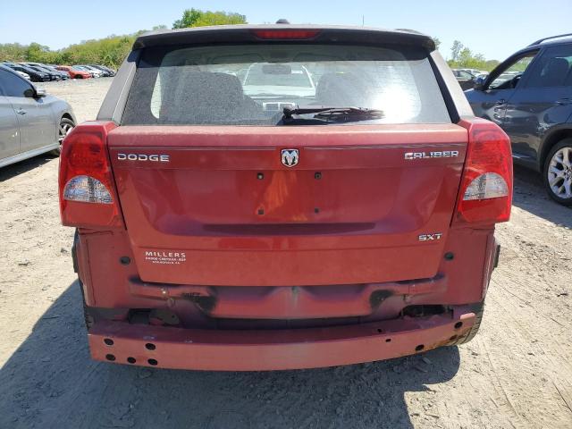 1B3HB48A39D211251 - 2009 DODGE CALIBER SXT MAROON photo 6