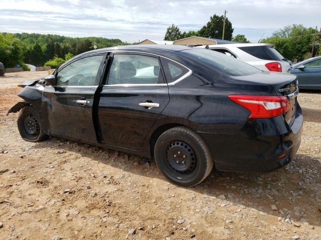 3N1AB7AP4GL649447 - 2016 NISSAN SENTRA S BLACK photo 2