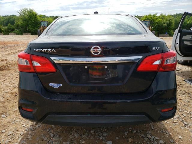 3N1AB7AP4GL649447 - 2016 NISSAN SENTRA S BLACK photo 6