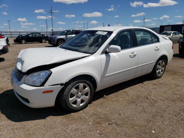 KNAGE123285211239 - 2008 KIA OPTIMA LX WHITE photo 1