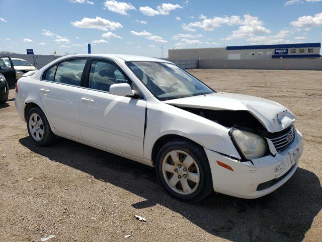 KNAGE123285211239 - 2008 KIA OPTIMA LX WHITE photo 4