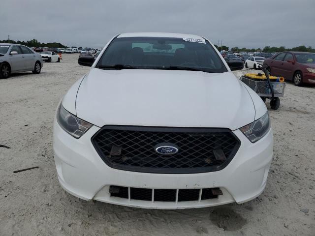 1FAHP2MKXEG122083 - 2014 FORD TAURUS POLICE INTERCEPTOR WHITE photo 5