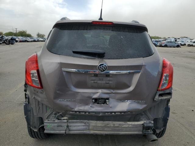 KL4CJGSB2EB655977 - 2014 BUICK ENCORE BROWN photo 6