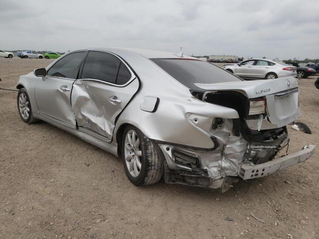 JTHGL46F775002798 - 2007 LEXUS LS 460L SILVER photo 2