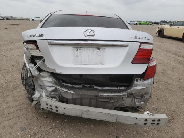 JTHGL46F775002798 - 2007 LEXUS LS 460L SILVER photo 6