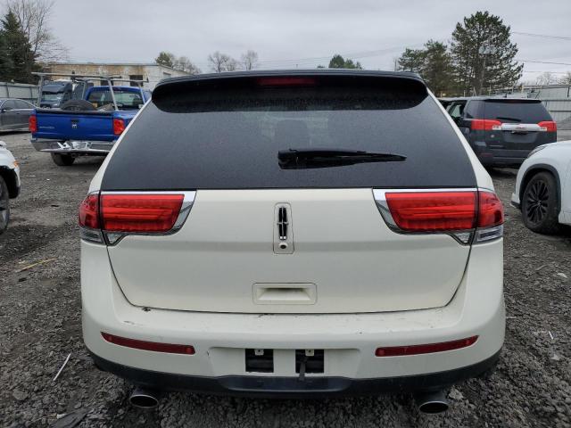 2LMDJ8JK4DBL07365 - 2013 LINCOLN MKX CREAM photo 6