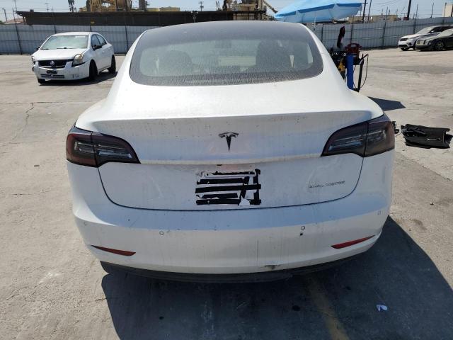 5YJ3E1EB5MF868954 - 2021 TESLA MODEL 3 أبيض صورة 6