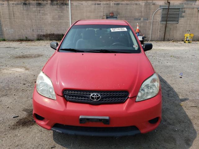 2T1KR32E75C389497 - 2005 TOYOTA MATRIX XR RED photo 5